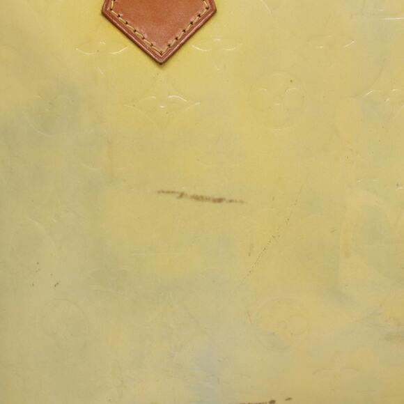 LOUIS VUITTON Monogram Vernis Houston Hand Bag Baby Blue M91005 - Picture 5 of 13